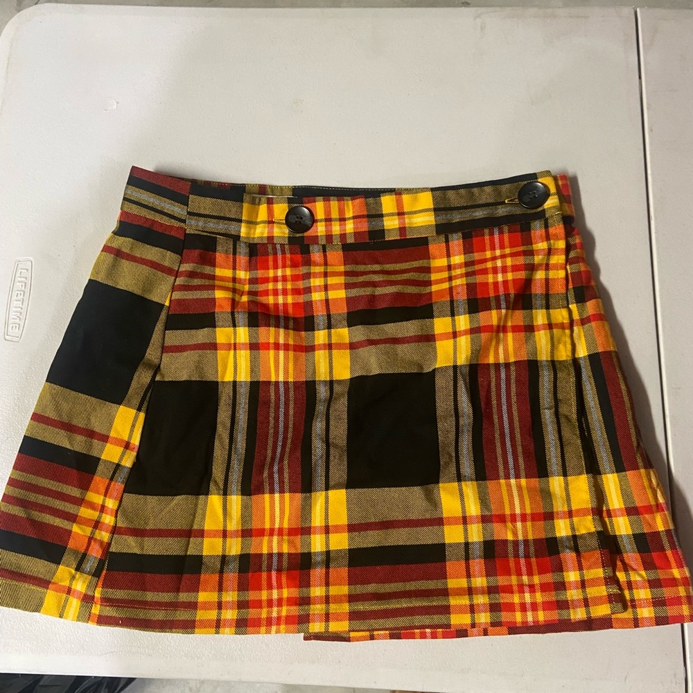 Plaid forever 21 skirt